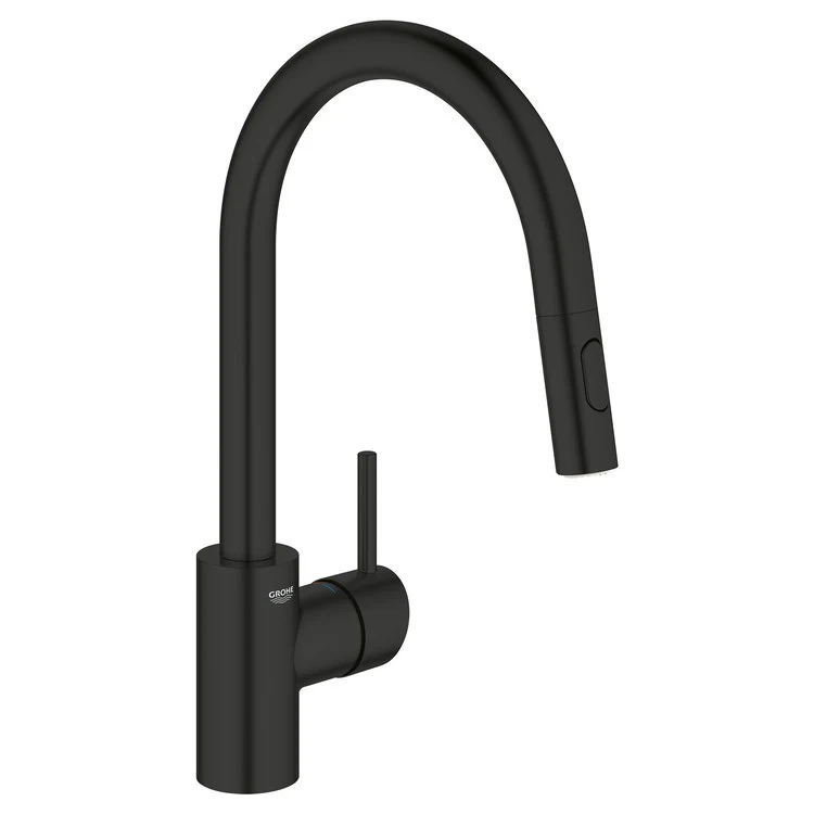 Kitchen Faucet Concetto 1 Lever ADA CALGreen/CEC Matte Black 1.75 Gallons per Minute - Frankwebs