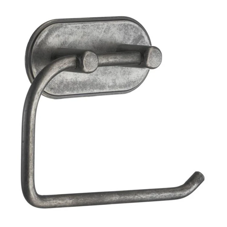 Toilet Paper Holder Pewter Stainless Steel 1 x 5-1/2 x 4-1/2 Inch 1 Inch Wall Mount - Frankwebs