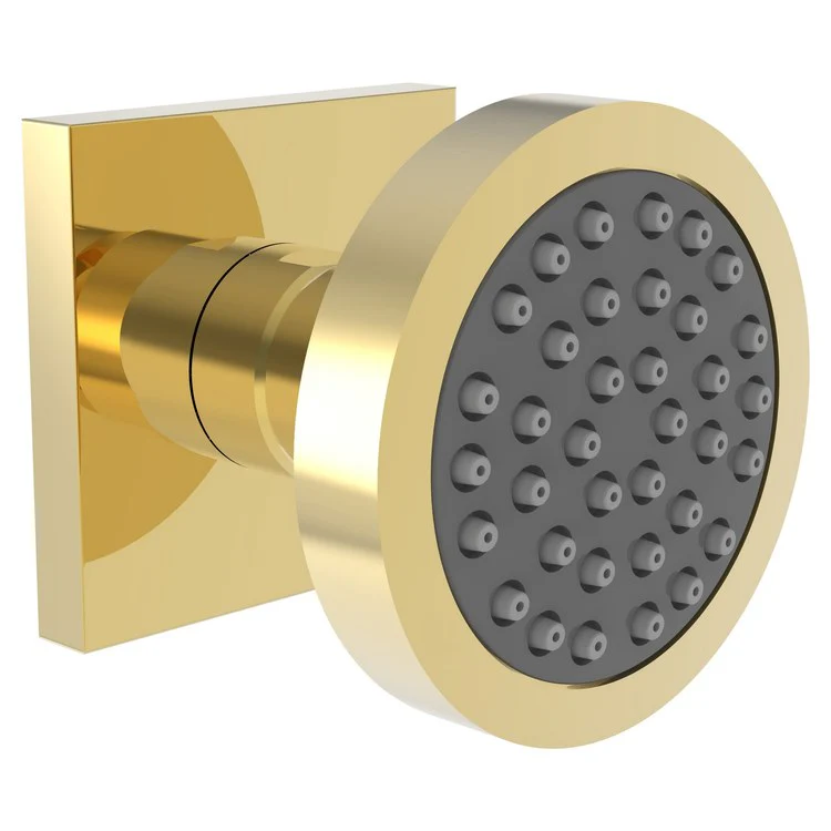 Body Spray Newport Bath Gloss Black 2-1/2 Inch Single Function 1.75 Gallons per Minute 1/2