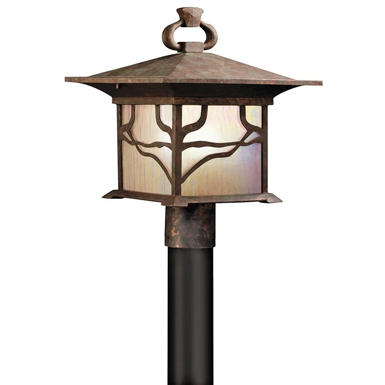 Morris Single-Light Outdoor Post Lantern - Frankwebs