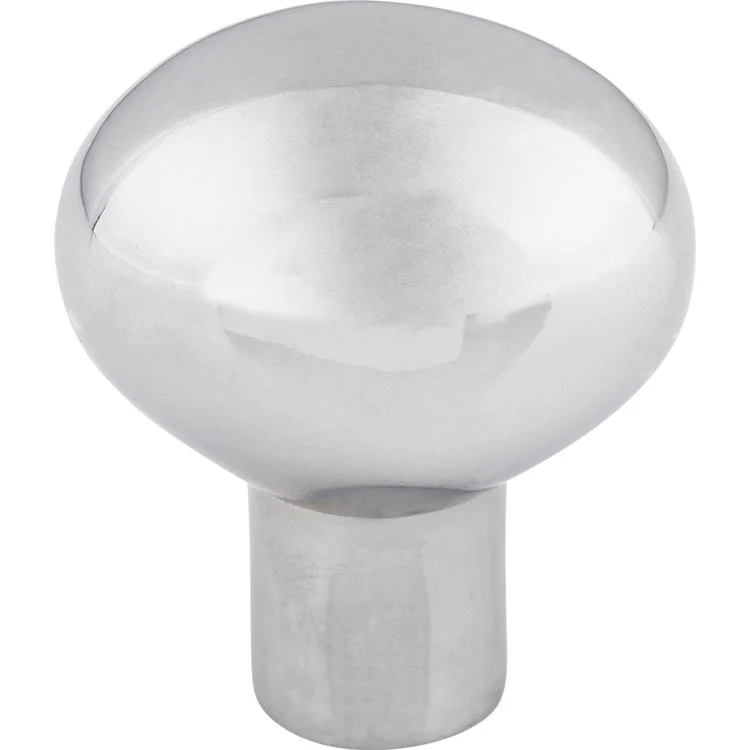 Knob Aspen II Oval Polished Nickel Bronze 1-1/5 x 1 x 1-3/8 Inch 1-3/8 Inch - Frankwebs