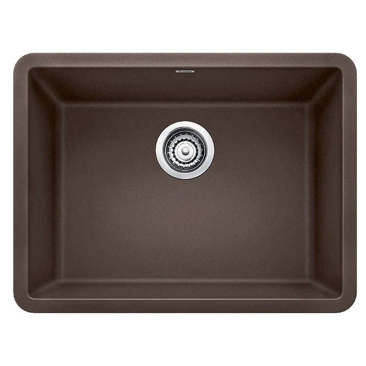 Kitchen Sink Precis 23 x 18 Inch Single Bowl Coal Black Undermount Rectangle Silgranit - Frankwebs
