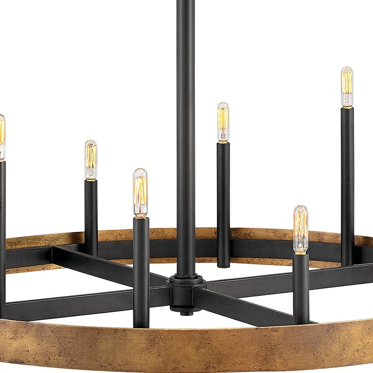 Wells Twelve-Light Chandelier - Frankwebs