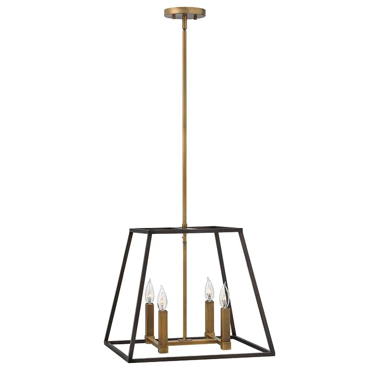 Fulton Four-Light Stem-Hung Pendant - Frankwebs