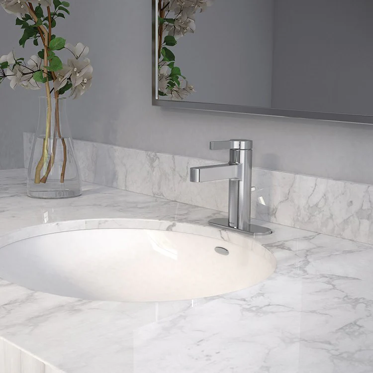 Vichy Single Handle Bathroom Faucet with Drain - Frankwebs