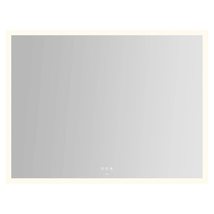 Bathroom Mirror Instinct with Perimeter Lighting Rectangular 48 x 36 Inch Wall Mount - Frankwebs