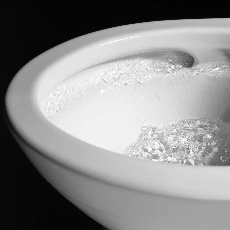 Toilet Vespin II 2 Pieces Universal Height Cotton Elongated ADA 30 Inch 1.28GPF 12 Inch Rough-In Tornado Left Hand Washlet+C2 - Frankwebs