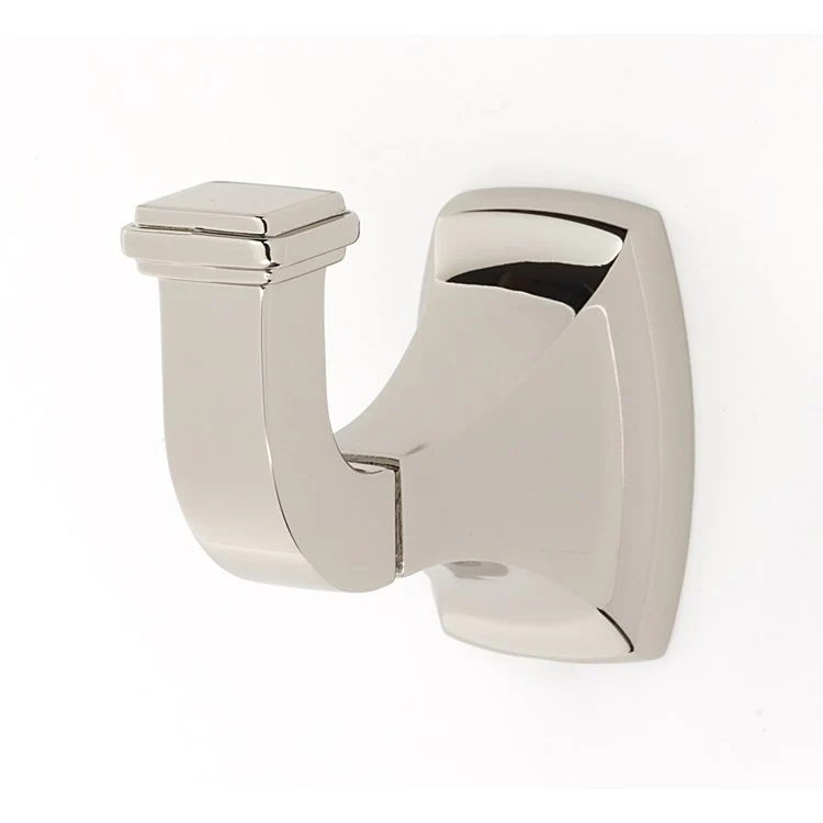 Robe Hook Cube Bath Unlacquered Brass 2-7/16 Inch 3 Inch Wall Mount Brass - Frankwebs