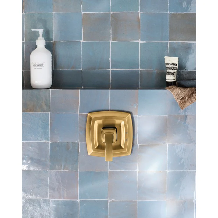 Shower Trim Voss Posi-Temp Eco-Performance 1 Lever Brushed Gold ADA 1.75 Gallons per Minute - Frankwebs