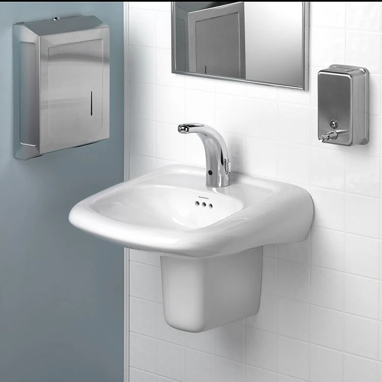 Murro Vitreous China Shroud/Knee Guard for Wall-Mount Sink - Frankwebs