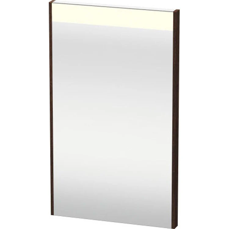 Mirror Brioso 27-1/2 x 16-1/2 Inch White Matte with Lighting Rectangle Bottom Right Sensor Switch - Frankwebs