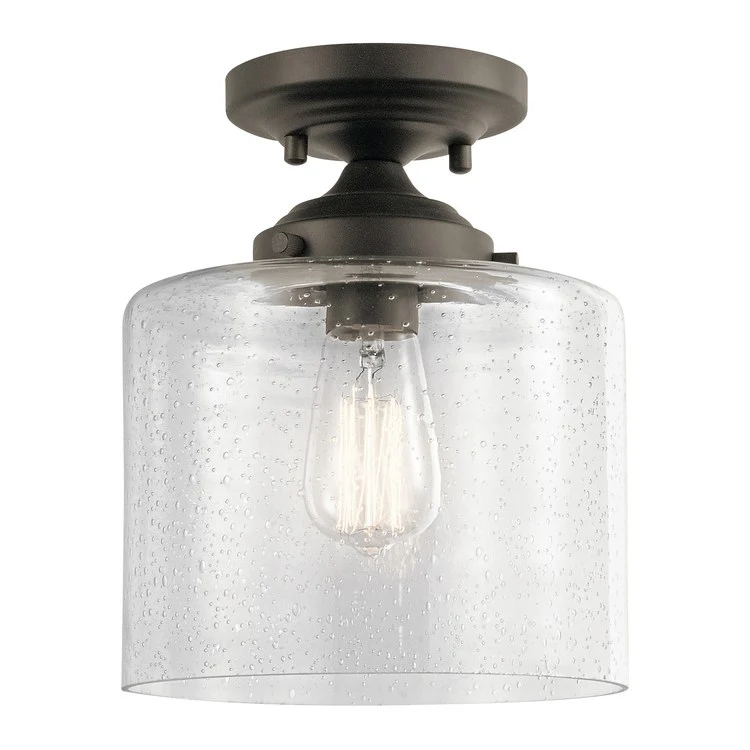Winslow Single-Light Semi-Flush Mount Ceiling Fixture - Frankwebs