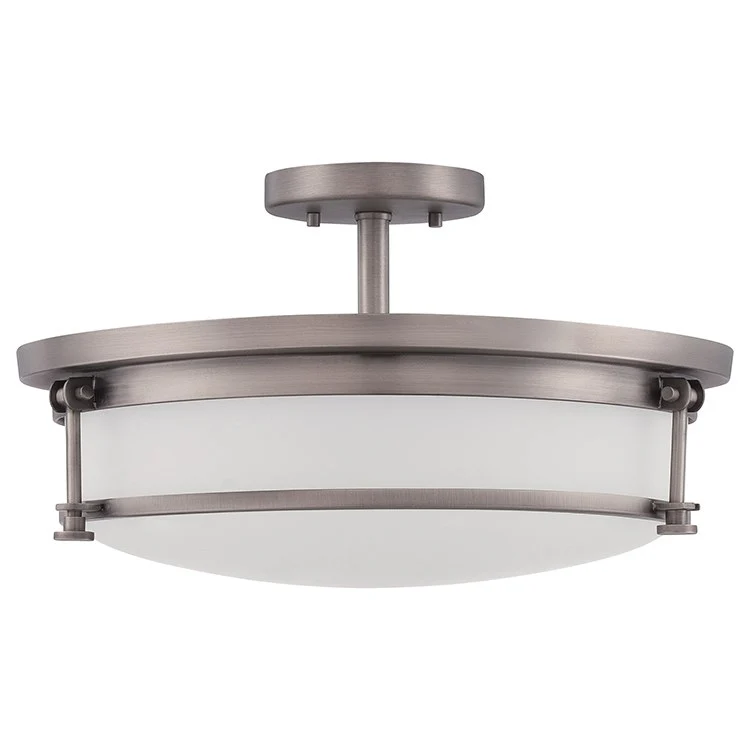 Sailor Four-Light Semi-Flush Mount Ceiling Fixture - Frankwebs