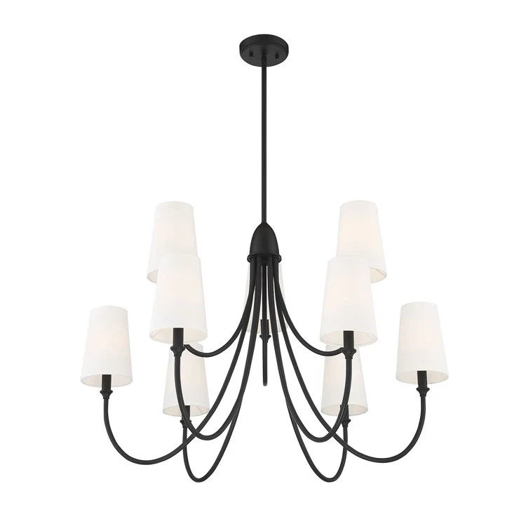 Cameron Nine-Light Chandelier - Frankwebs