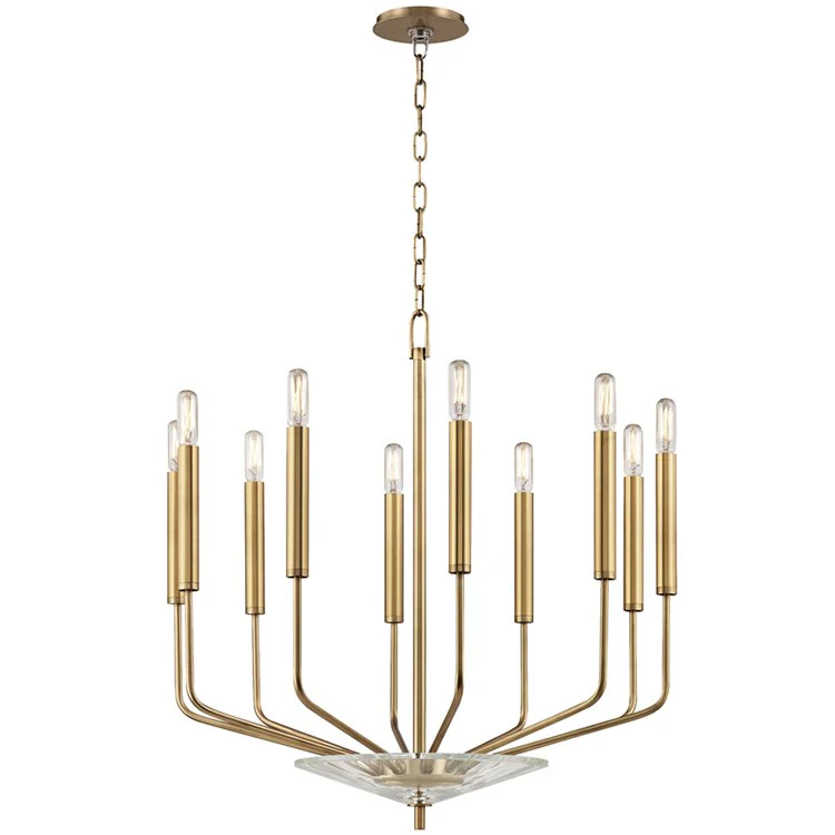 Gideon Ten-Light Chandelier - Frankwebs