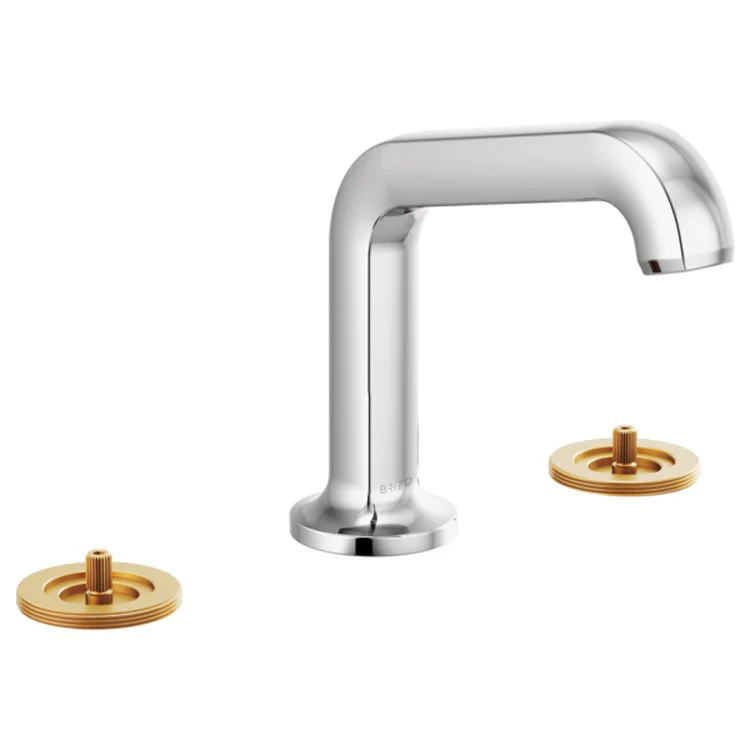 Lavatory Faucet Kintsu 6-16 Inch Spread 2 Less Handle ADA WaterSense Chrome 1.2 Gallons per Minute Angled - Frankwebs