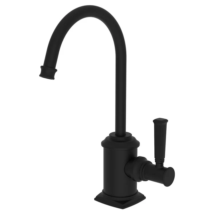 Cold Water Dispenser Zemora 1 Lever ADA Gooseneck Satin Brass PVD - Frankwebs