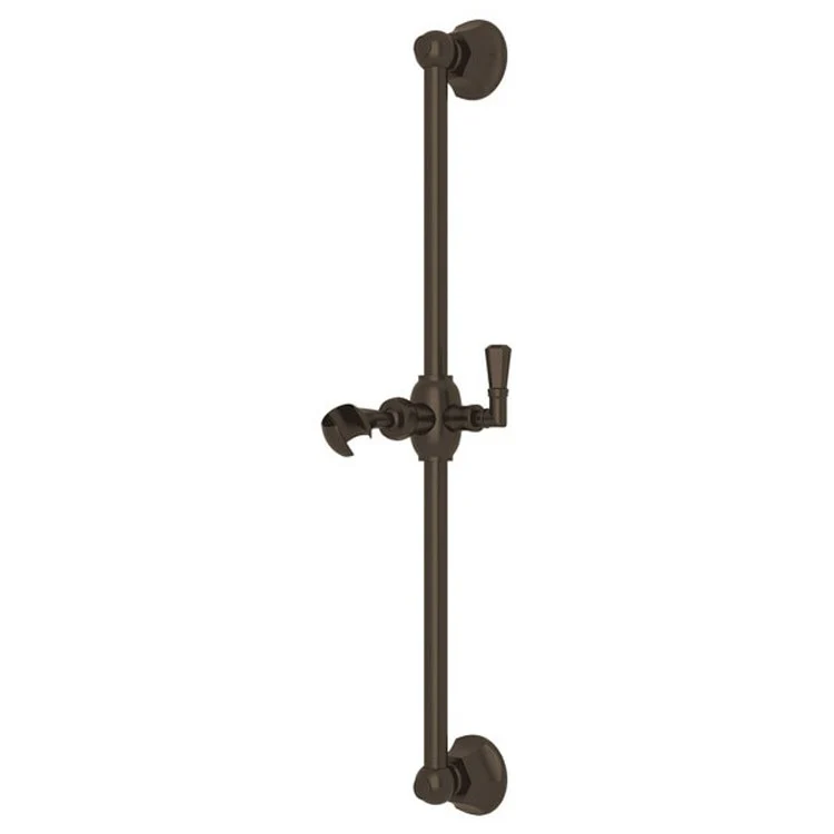 Slide Bar Palladian with Palladian Escutcheon 24 Inch Polished Chrome Brass Wall Mount - Frankwebs