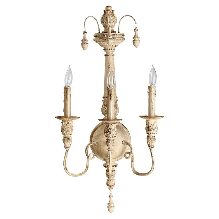 Salento Three-Light Wall Sconce - Frankwebs