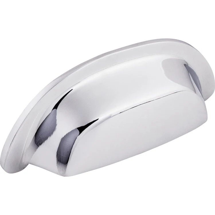 Pull Aspen II Cup Polished Chrome Bronze 3 Inch 4-3/8x1-2/3x1 Inch - Frankwebs