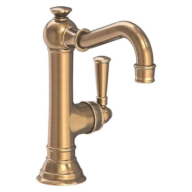 Lavatory Faucet Jacobean 1 Lever ADA Polished Brass Uncoated Living 1.2 Gallons per Minute Brass Spout Height 5-5/8 Inch - Frankwebs