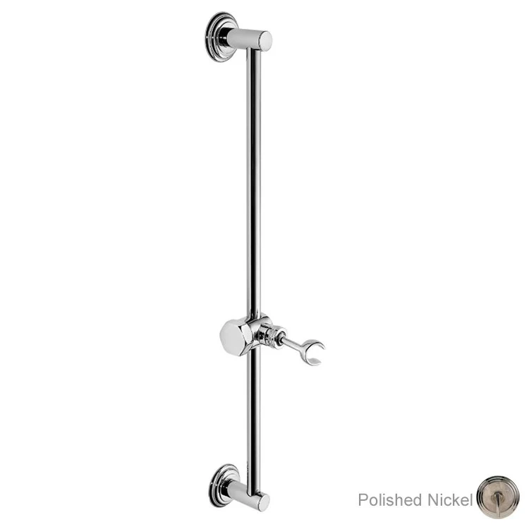 Slide Bar Tub and Shower Handshower 27 Inch Polished Gold PVD Brass Wall - Frankwebs