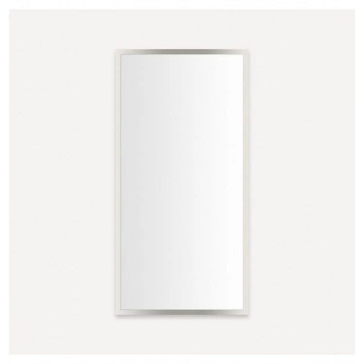 Medicine Cabinet Profiles 20W x 40H x 4D Inch 1 Doors Mirror Polished Nickel Flat Top Left Hand Side Electric - Frankwebs
