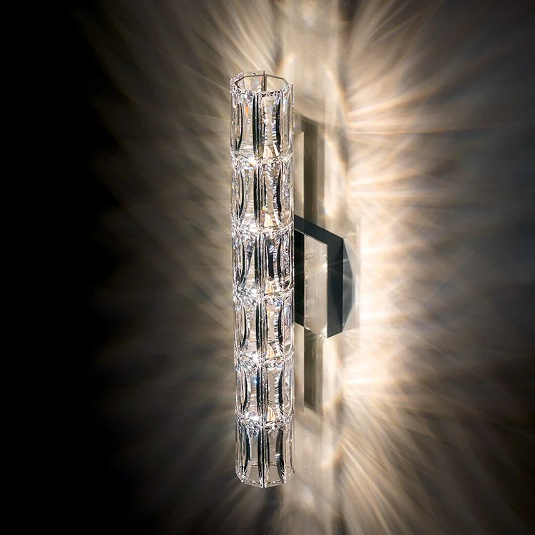 Verve Five-Light Wall Sconce with Clear Swarovski Crystals - Frankwebs