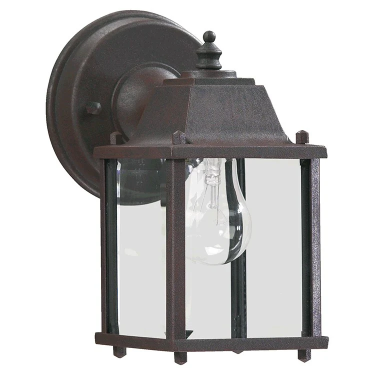 Signature Single-Light Cast Aluminum Outdoor Wall Lantern - Frankwebs