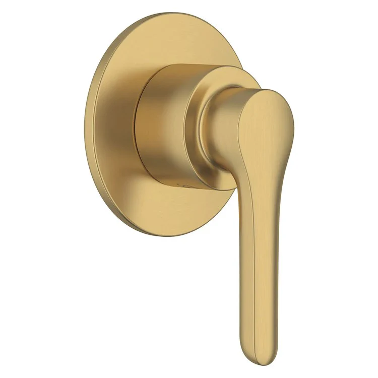 Diverter Trim Studio S Brushed Cool Sunrise 1 Lever ADA for Rough-In Valve R422/R422S Or R433/R433S - Frankwebs