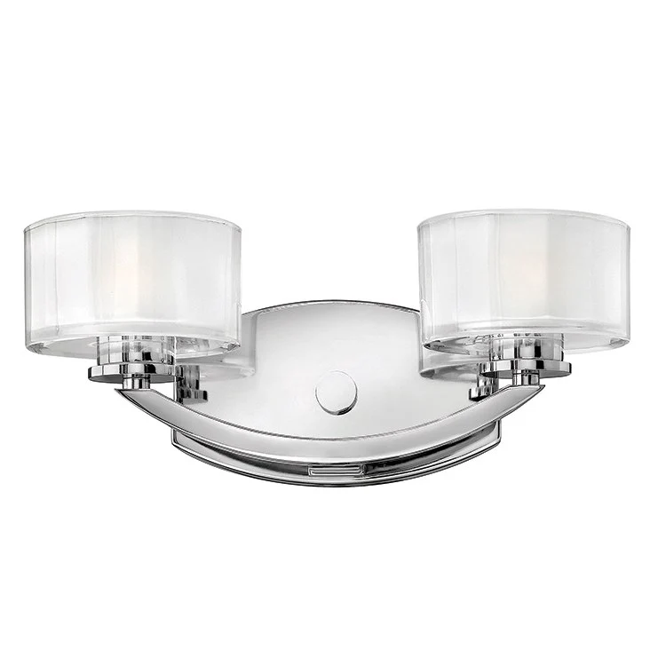 Meridian Two-Light Bathroom Lighting Fixture - Frankwebs