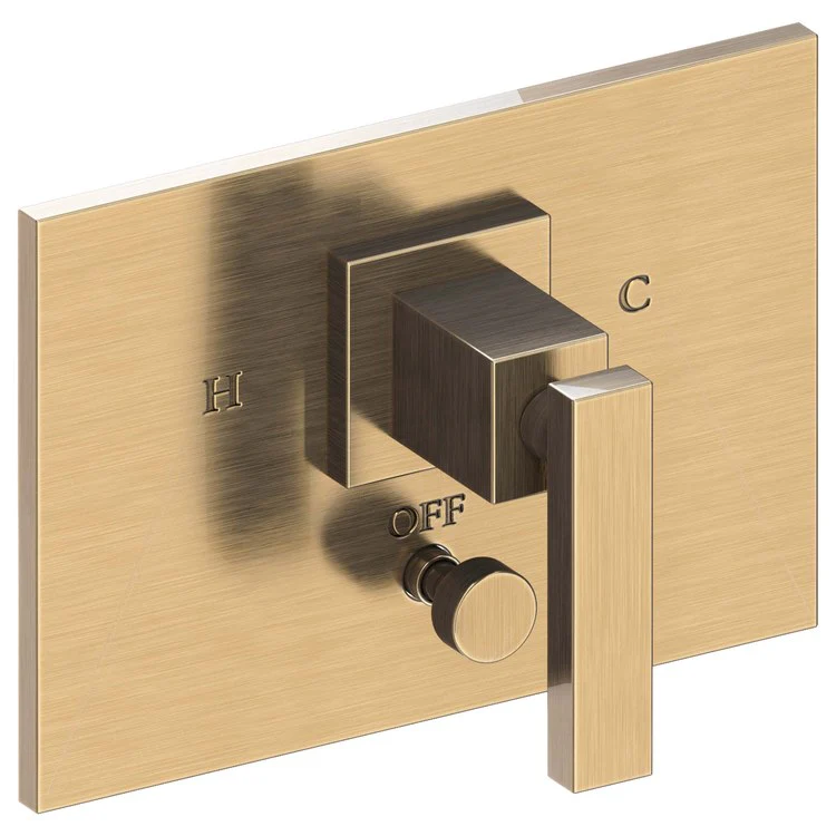 Secant Pressure Balance Tub/Shower Valve Trim Only with Lever Handle - English Bronze - Frankwebs