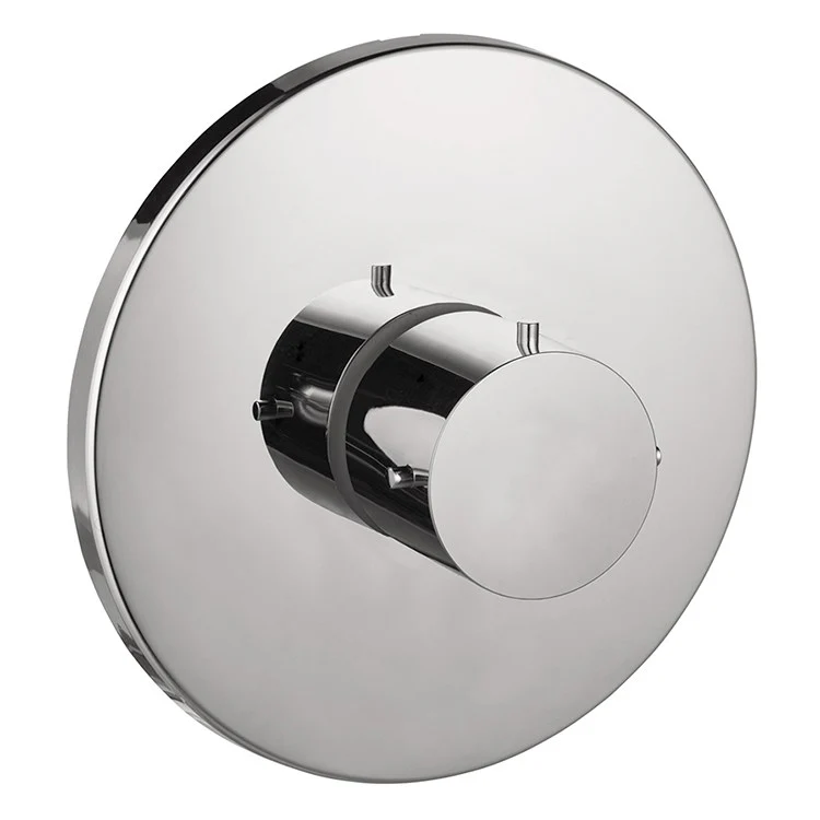 Thermostatic Trim Starck High-Flow 1 knob Brushed Black Chrome 13.0 Gallons per Minute Metal - Frankwebs