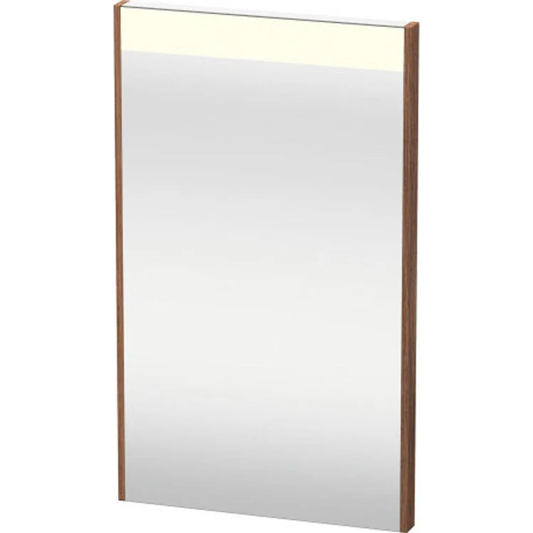 Mirror Brioso 27-1/2 x 16-1/2 Inch White Matte with Lighting Rectangle Bottom Right Sensor Switch - Frankwebs