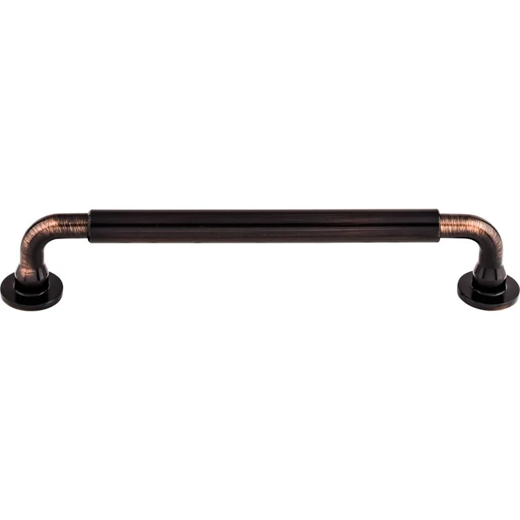 Pull Serene Lily D Handle for Decorative Hardware Flat Black Zinc Alloy 6-5/16 Inch - Frankwebs