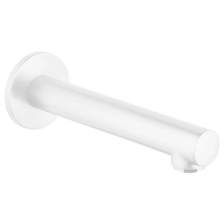 Tub Spout Talis S Less Diverter Matte White 7-5/8 Inch Brass - Frankwebs