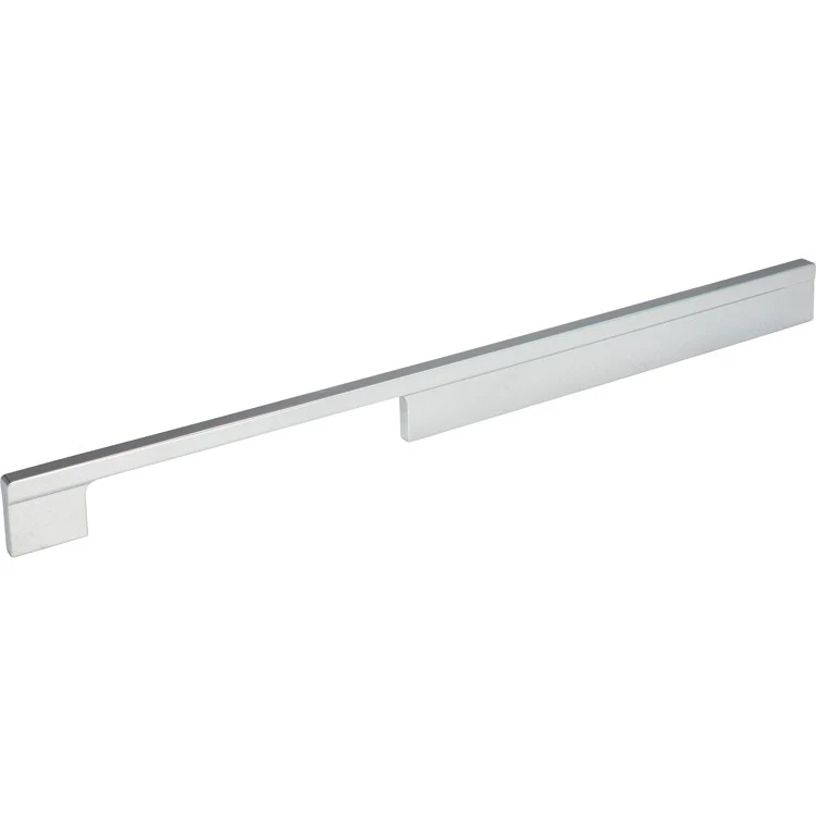 Drawer Pull Atlas Off Centers Polished Chrome Aluminum 12-5/8 Inch 15-3/4 x 3/8 Inch - Frankwebs