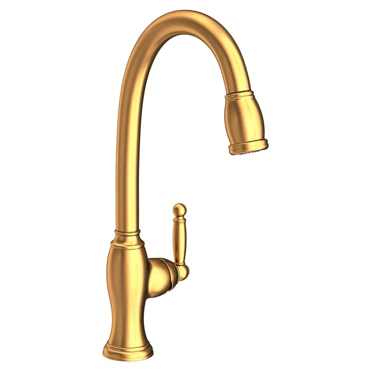 Kitchen Faucet Nadya 1 Lever ADA Matte White Pull Down Spout Height 11-3/4 Inch 1.8 Gallons per Minute - Frankwebs
