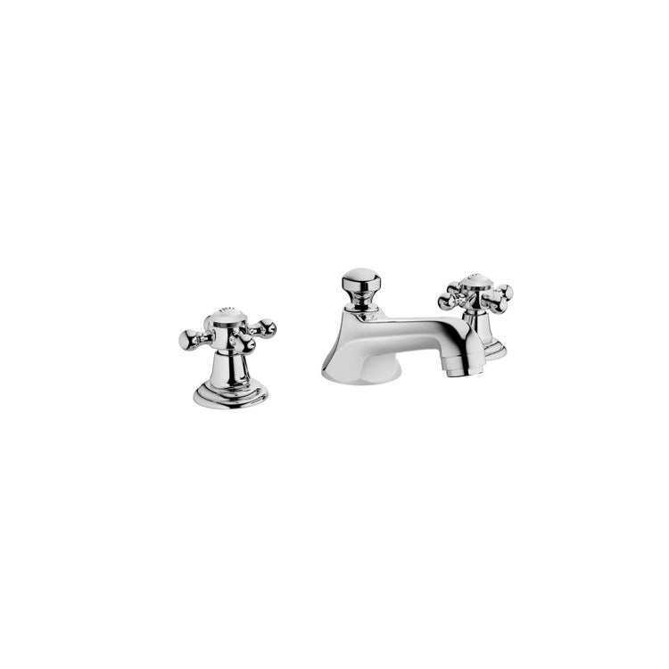 Lavatory Faucet Madison Deck Mount with Drain 2 Lever ADA Polished Chrome - Frankwebs