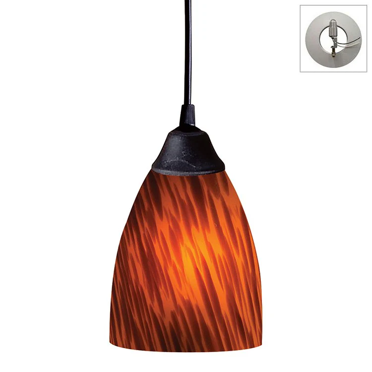 Classico Single-Light Pendant with Recessed Light Kit - Frankwebs