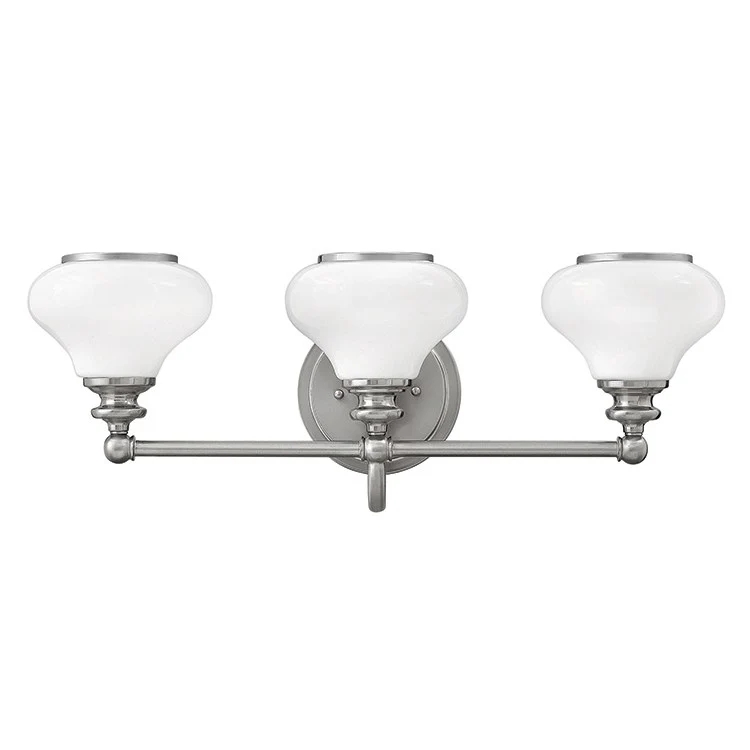Ainsley Three-Light Bathroom Lighting Fixture - Frankwebs