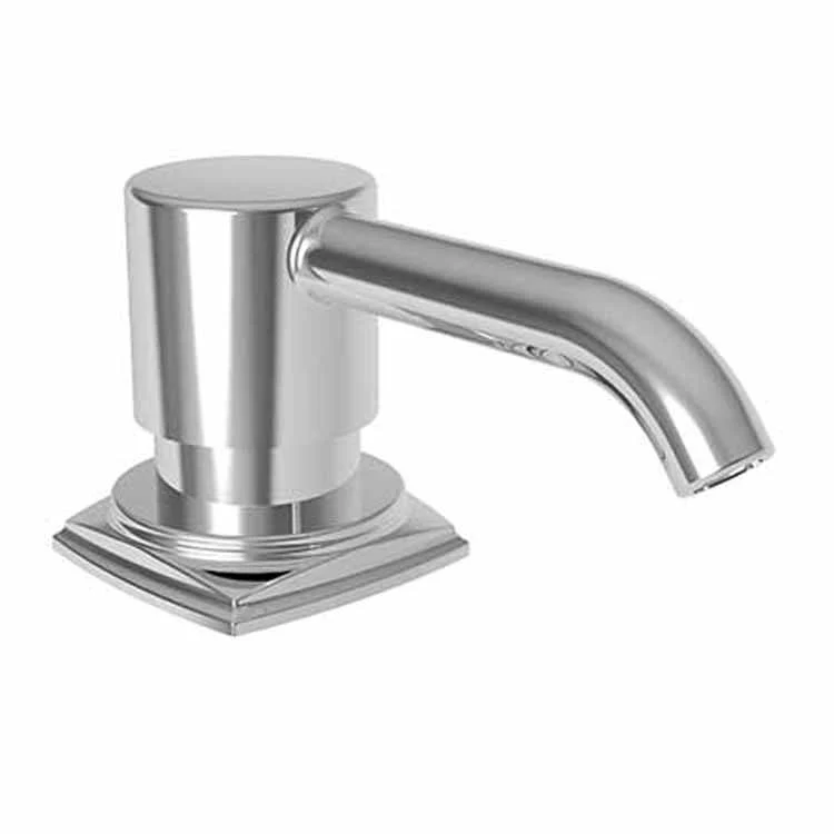 Soap Dispenser Zemora Polished Chrome Deck Mount Brass Pump - Frankwebs