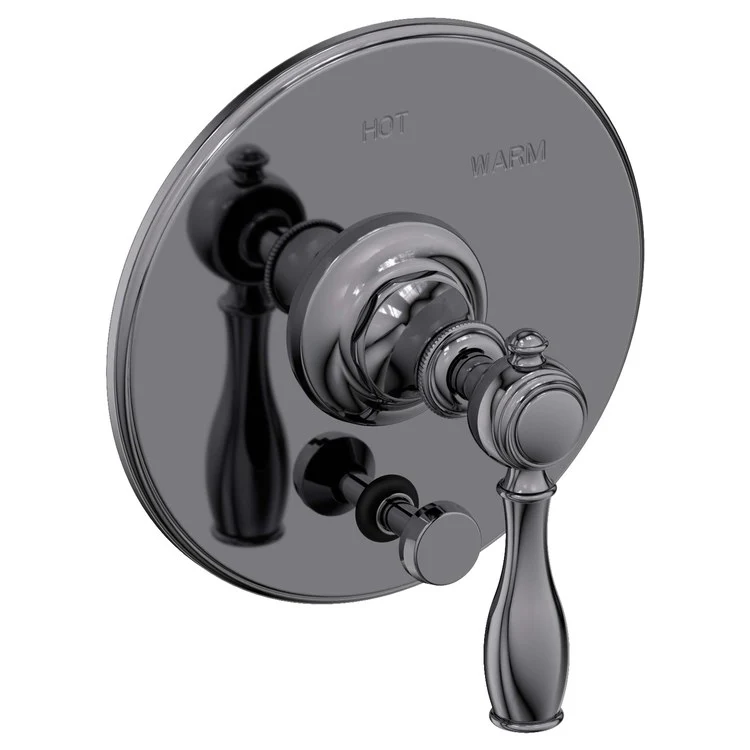 Victoria Pressure Balance Tub/Shower Valve Trim Only with Lever Handle - French Gold PVD - Frankwebs