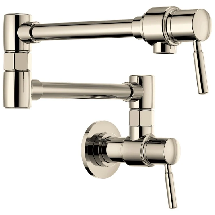 Euro Two-Handle Wall-Mount Pot Filler - Frankwebs