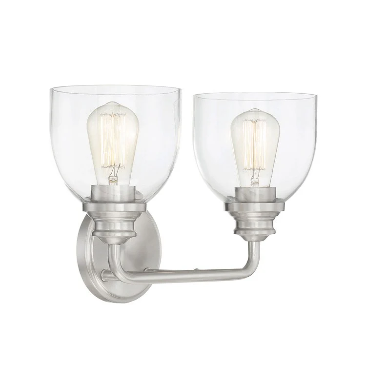 Vale Two-Light Bathroom Vanity Fixture - Frankwebs