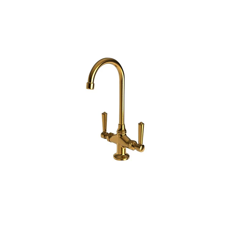 Bar Faucet Metropole 2 Lever ADA English Bronze Spout Height 10 Inch - Frankwebs