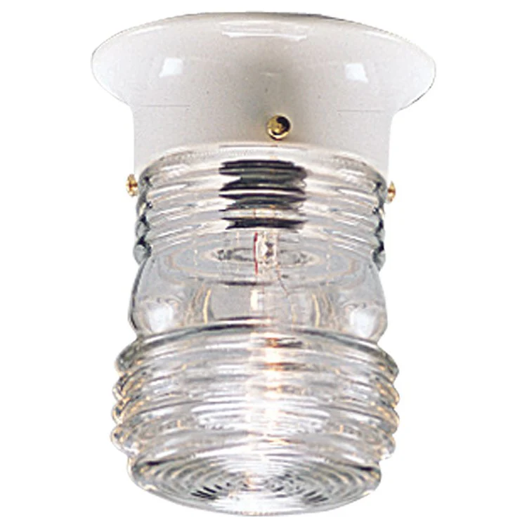 Single-Light Flush Mount Utility Lantern - Frankwebs