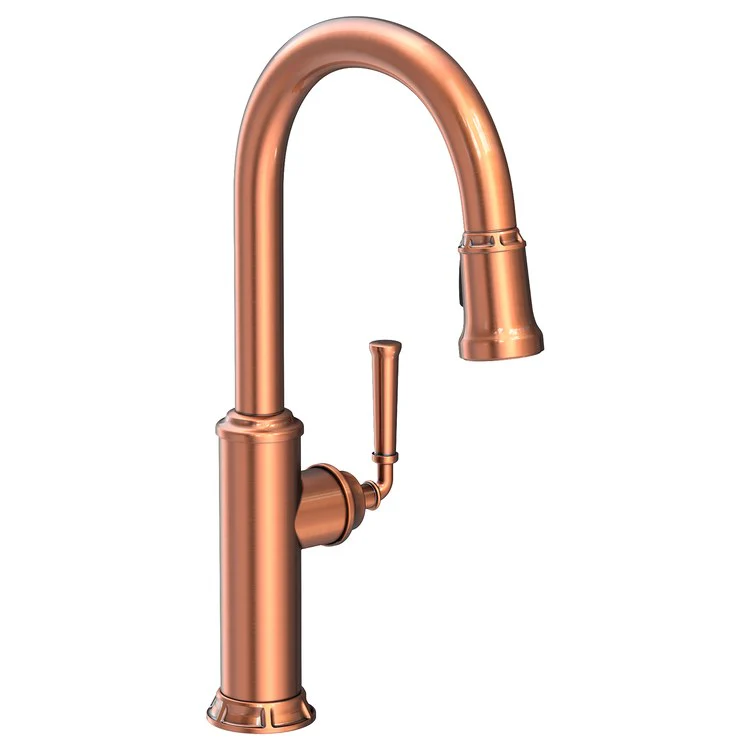 Kitchen Faucet Gavin 1 Lever ADA Polished Gold PVD Pull Down Spout Height 10-3/8 Inch 1.8 Gallons per Minute - Frankwebs