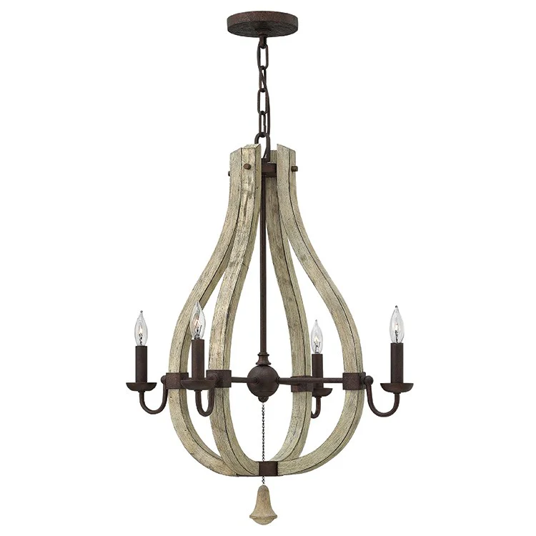 Middlefield Four-Light Single-Tier Chandelier - Frankwebs