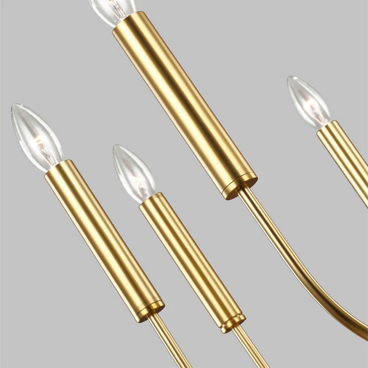 Brianna Nine-Light Chandelier by Ellen - Frankwebs